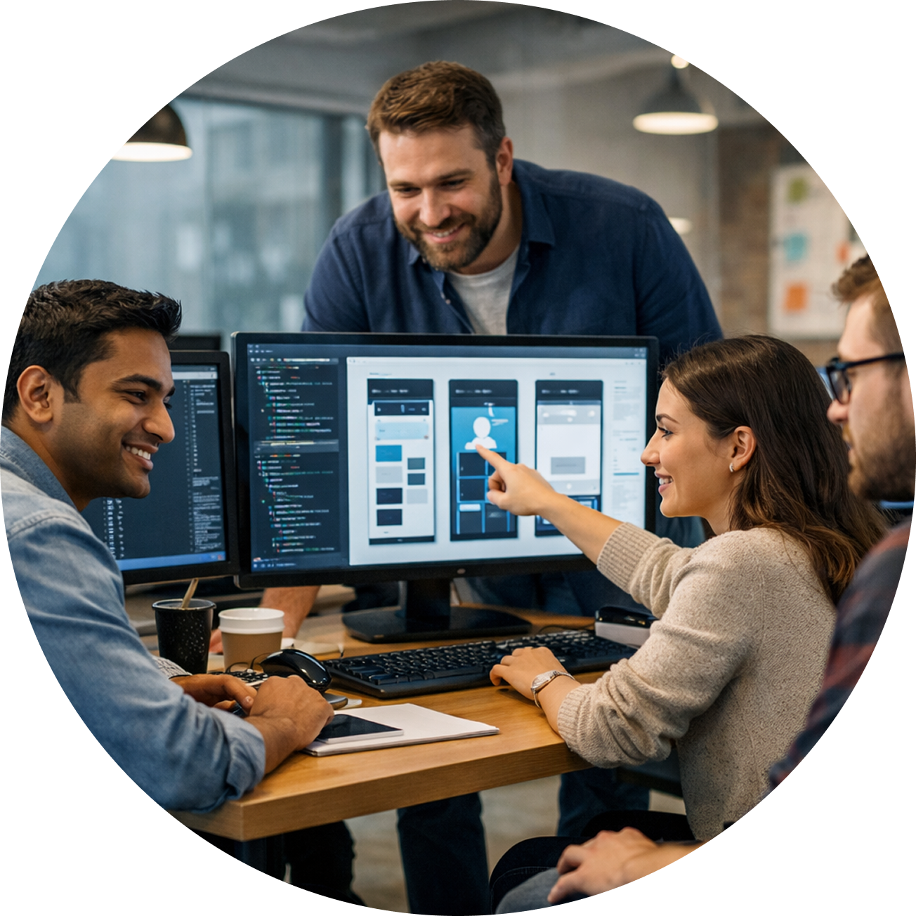 Team at work